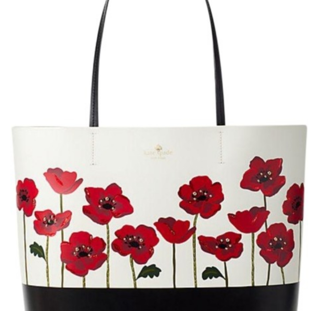 Kate Spade Ooh LaLa Poppy Tote